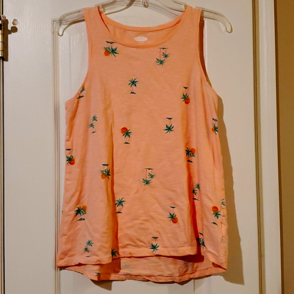 * 2 for $10* Old Navy pink palm tank